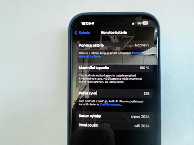 iPhone 16Pro 128 GB, černý titan - foto 4