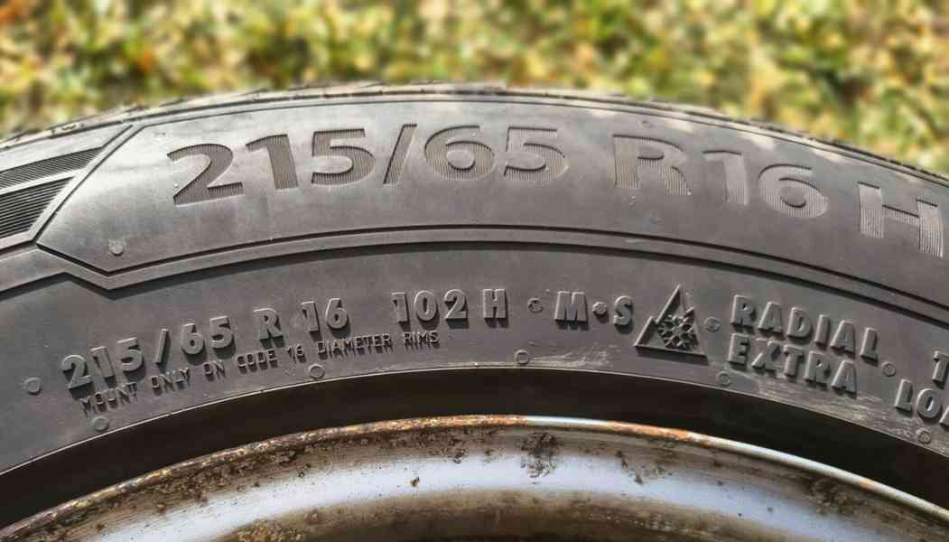Zimní kola 215/65 R16 – Barum, DOT 2024, 7-8 mm - foto 4