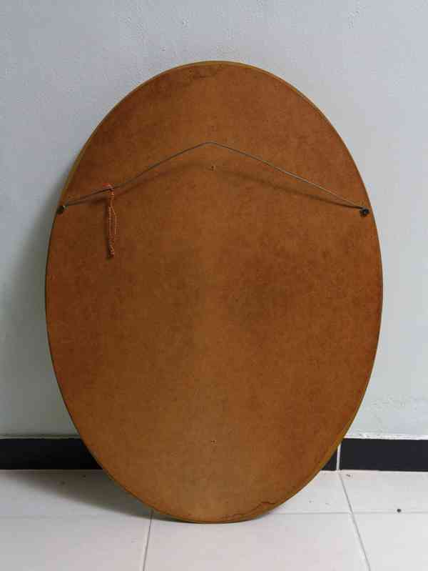 Oválné zrcadlo výška 74 cm - foto 5