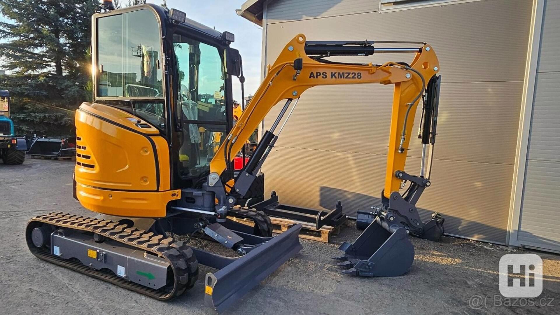 APS KMZ 28 bagr, minibagr, rypadlo - foto 1