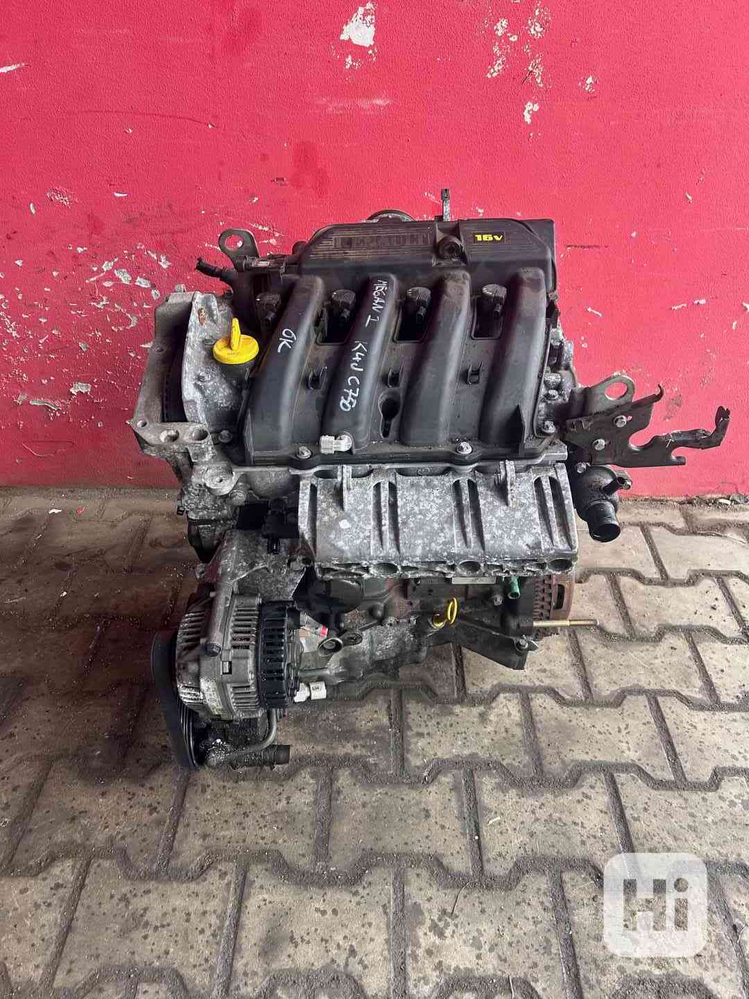 Motor 1,4 16V K4J C750 70KW Renault Megane komplet - foto 1