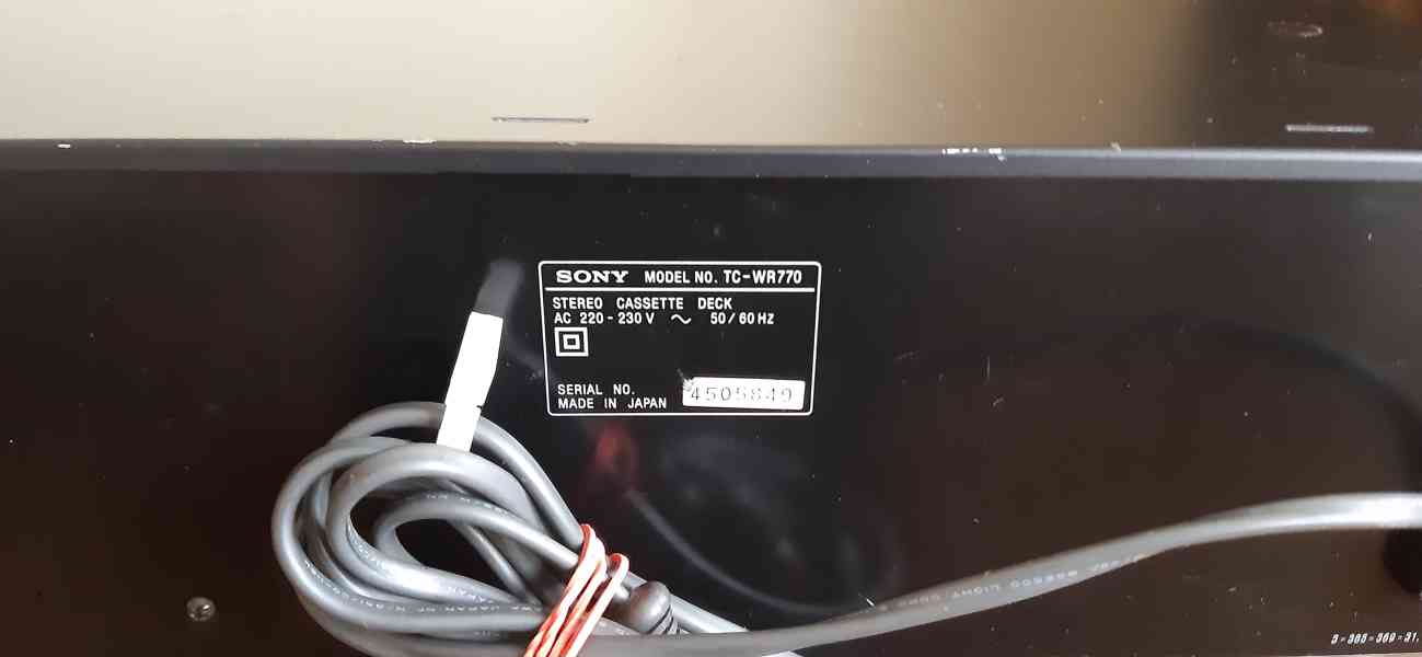 Sony TC WR 770 - foto 7