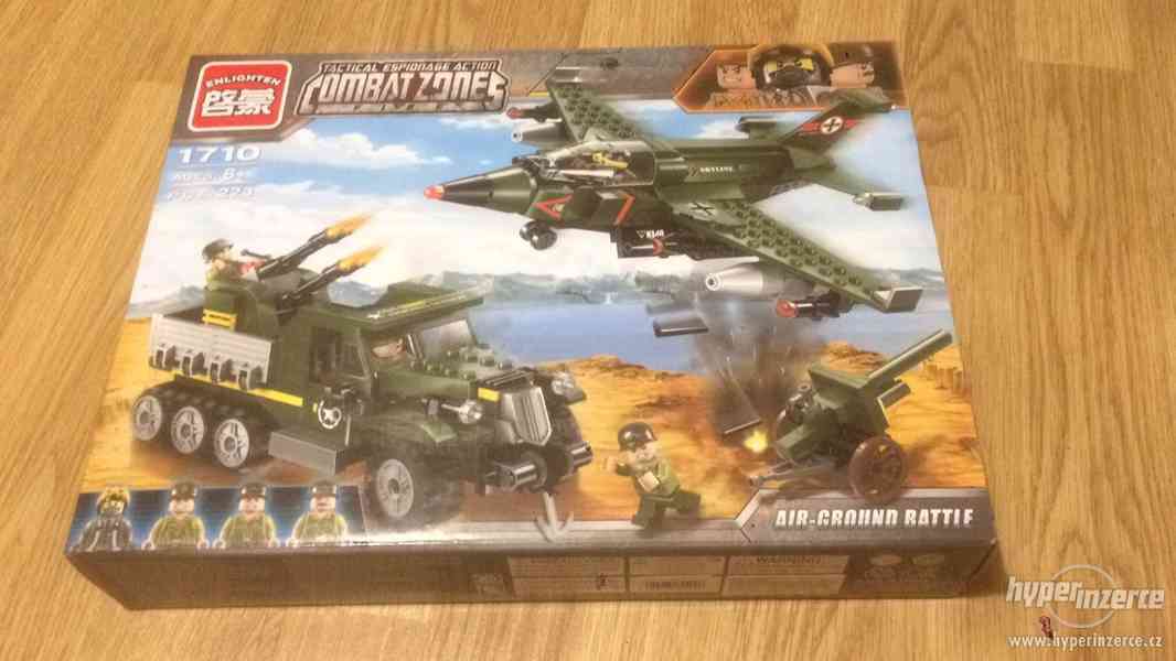 Stavebnice kompatibilní s LEGO ve vojenském stylu 4 nové - foto 1