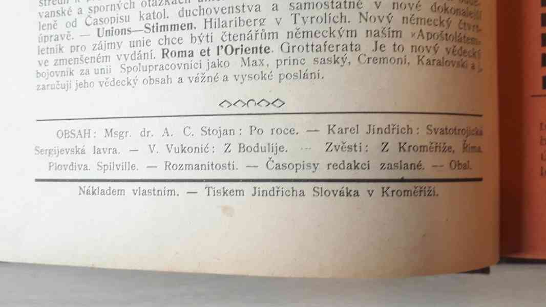  Apoštolát sv. Cyrilla a Methoda 1911 - svázaný celý ročník - foto 8