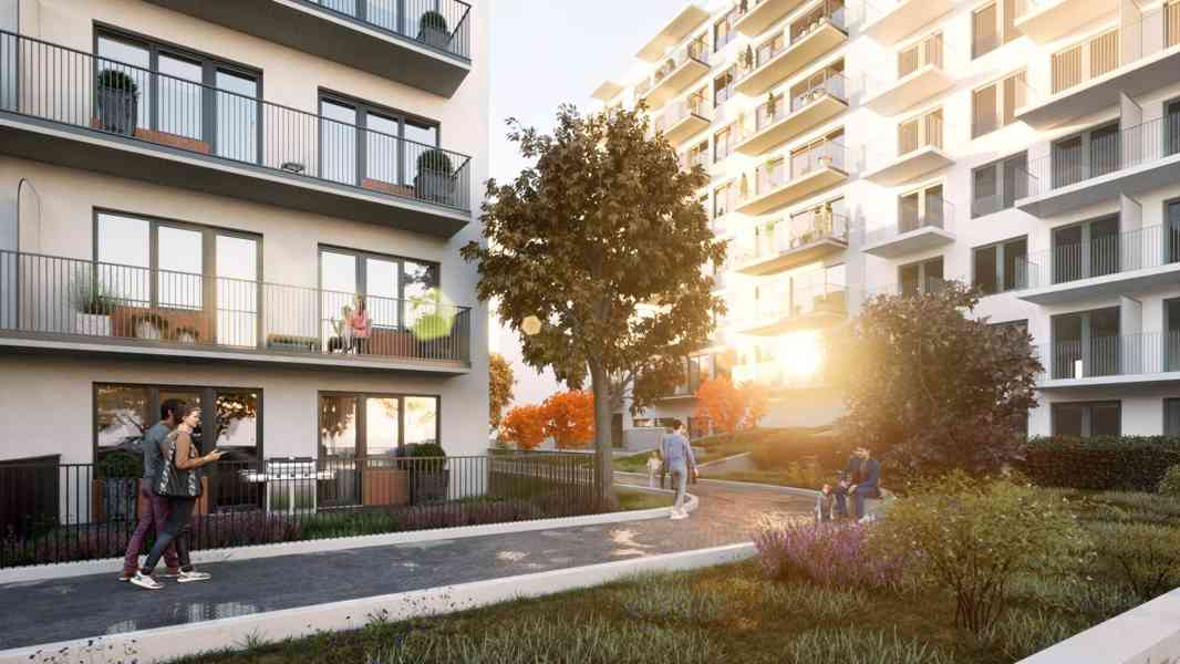 Byt 2+kk s terasou a předzahrádkou - Bytový dům Lido II. - foto 1