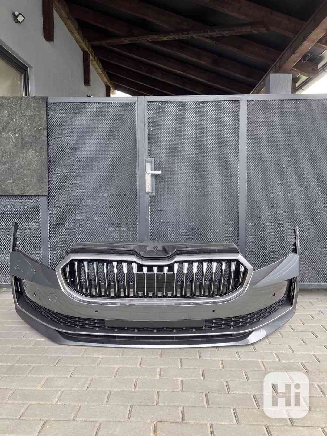 predni naraznik skoda superb 4 iv sedy 4pdc - foto 1