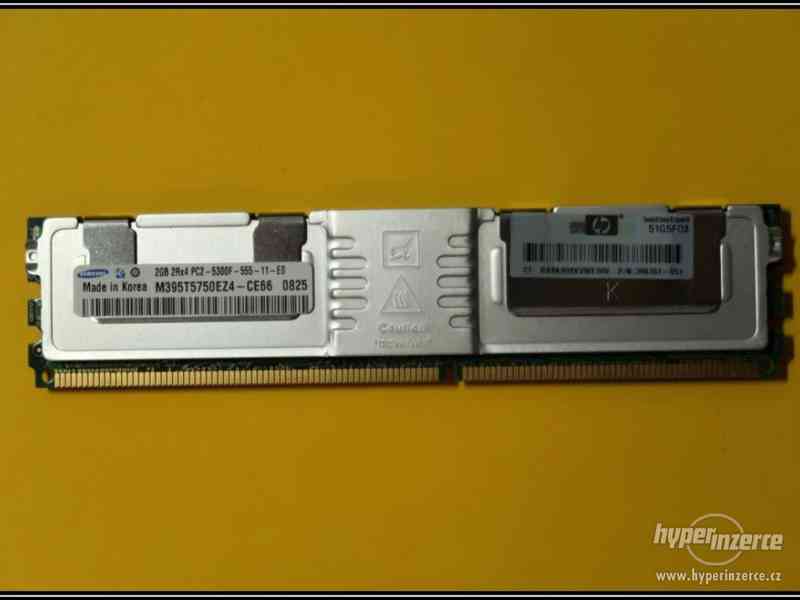 Paměť Samsung 2GB ECC DDR2 PC2-5300F 667MHz 2Rx4 CE66 - foto 1