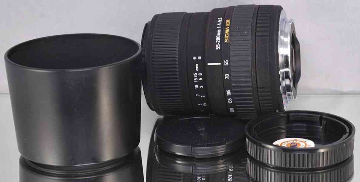 pro Canon - Sigma DC 55-200mm - foto 3