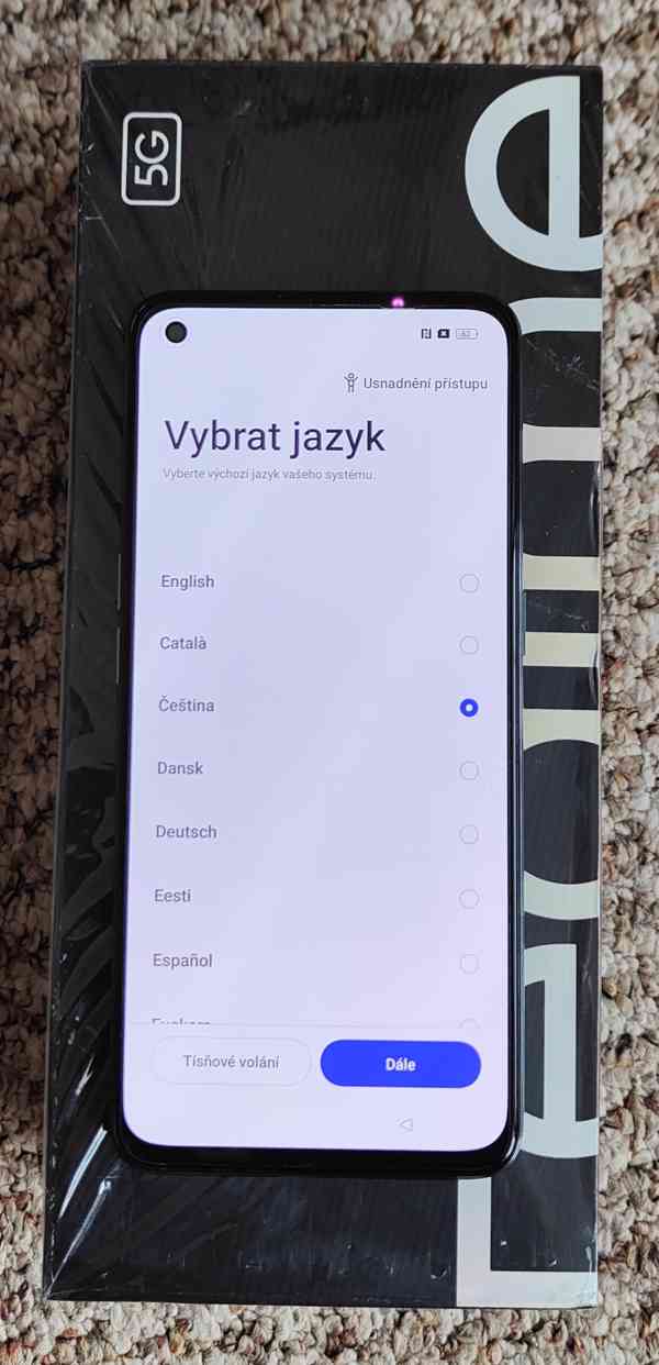 Smartphone REALME GT MASTER EDITION 5G, vynikající stav. - foto 5
