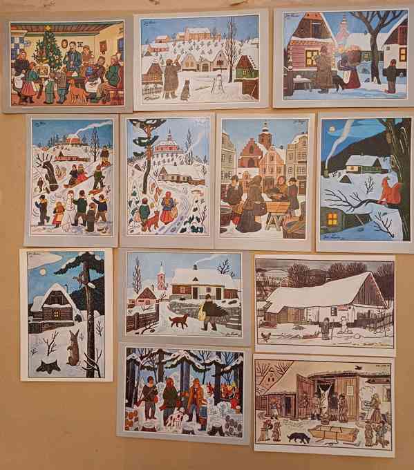 Josef Lada  pohlednice - foto 2