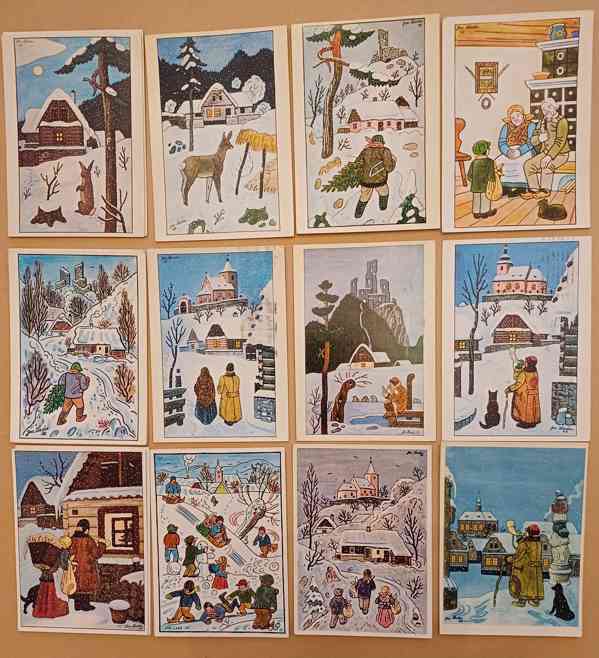 Josef Lada  pohlednice - foto 3