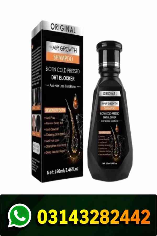 Biotin Cold Pressed DHT Blocker And Hair Growth Shampoo in J - foto 1