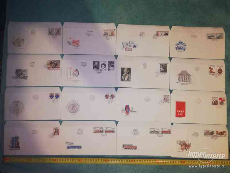 Obálky se známkami, s obrázky a razítky - 87 ks - foto 3