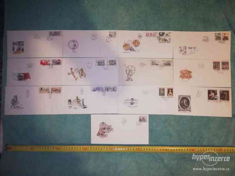 Obálky se známkami, s obrázky a razítky - 87 ks - foto 5