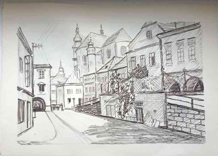 Originál Kresby od Karel Vik a Antonín Píč Litomyšl  - foto 4