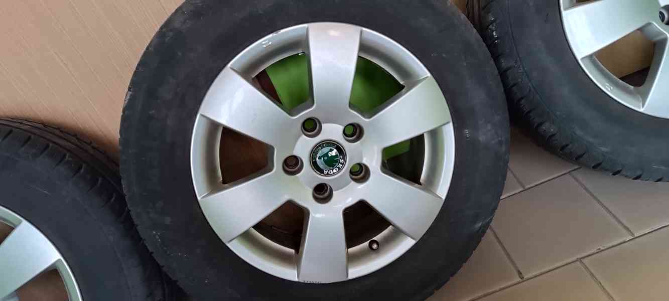 Originální hliníková kola Octavia 2. letní - foto 3