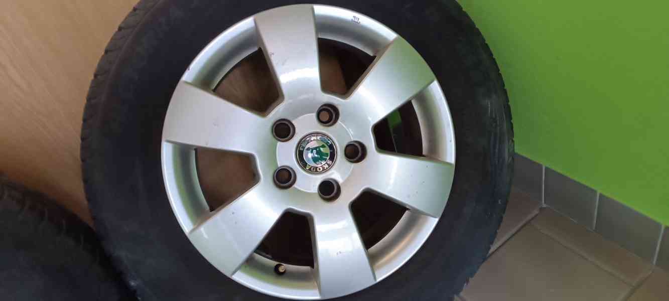 Originální hliníková kola Octavia 2. letní - foto 5