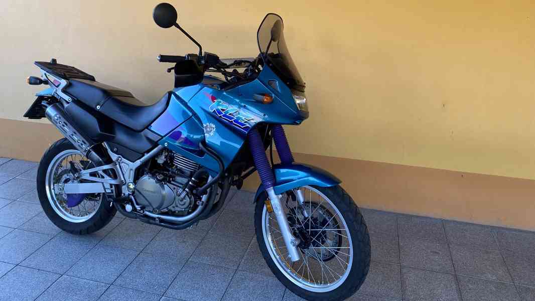 Kawasaki KLE 500 / 2. majitel, plotna s kufrem, padací rámy - foto 6