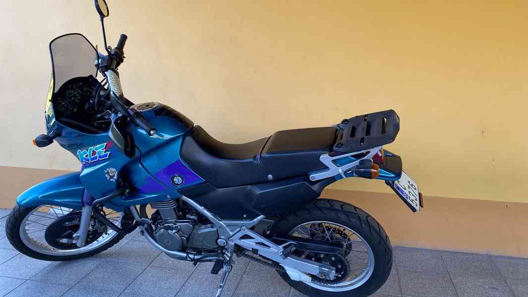 Kawasaki KLE 500 / 2. majitel, plotna s kufrem, padací rámy - foto 3