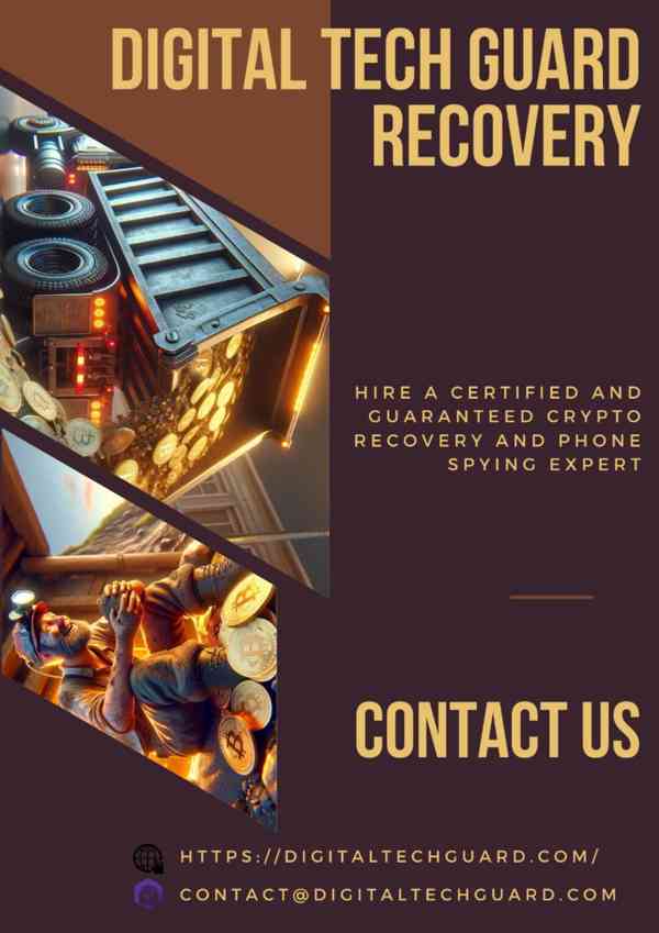 RECOVER YOUR BITCOIN TODAY WITH//DIGITAL TECH GUARD RECOVERY - foto 3