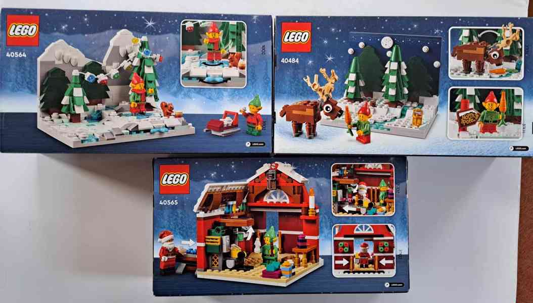 LEGO Vánoční komplet (40564/40484/40565) VÝPRODEJ - foto 2