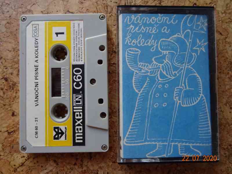 MC kazeta – VÁNOČNÍ PÍSNĚ A KOLEDY - české - foto 2