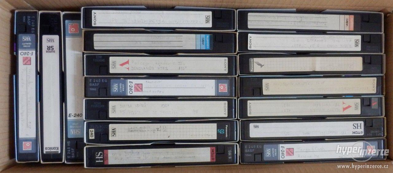 Videokazety VHS použité - foto 1