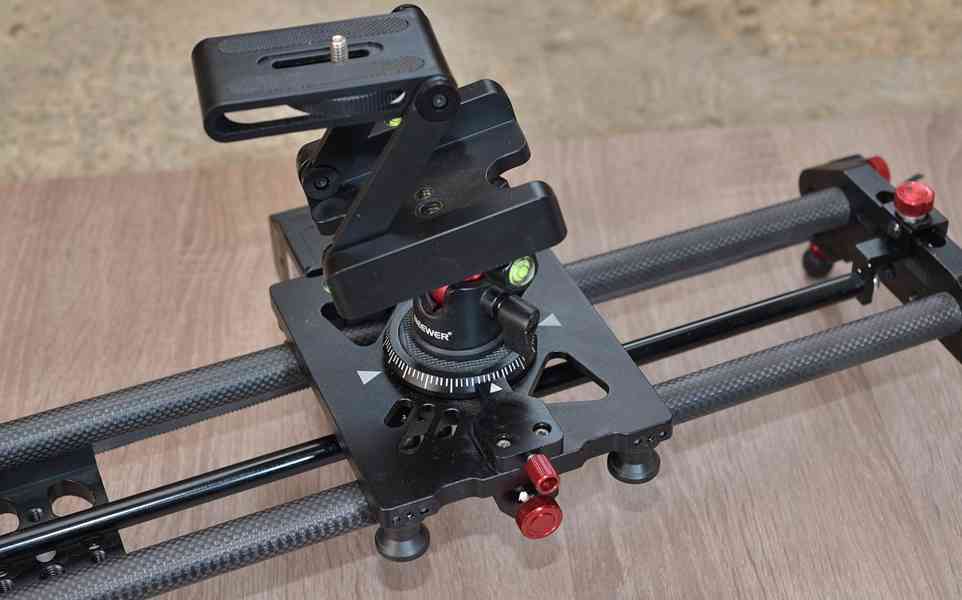 Neewer 80cm kamerový slider **karbon*Motorizované - foto 6
