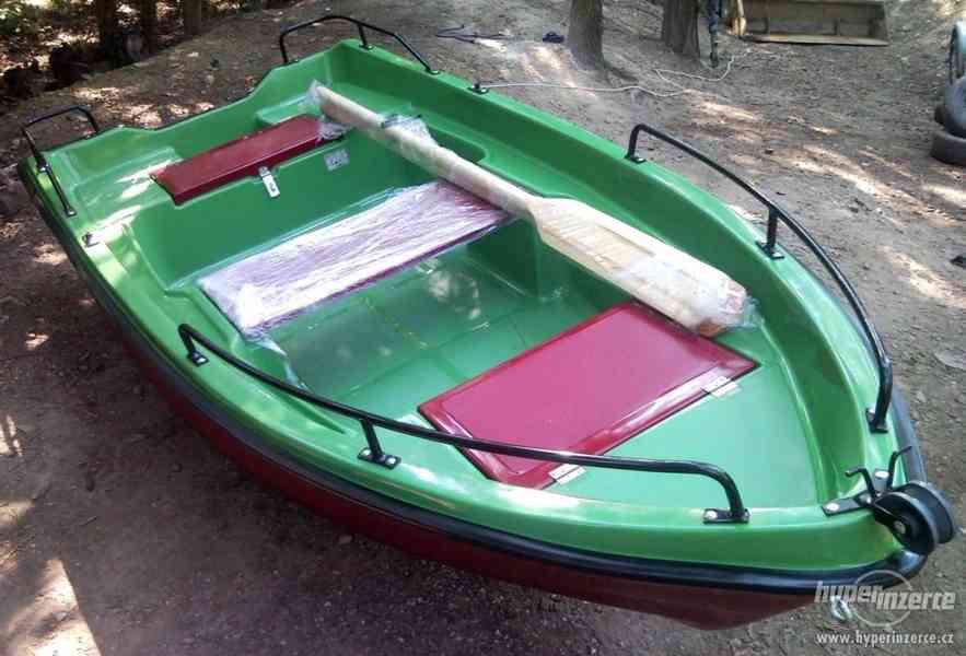Laminátový člun, loďka, rybářská pramice, veslice L310 -nová - foto 2