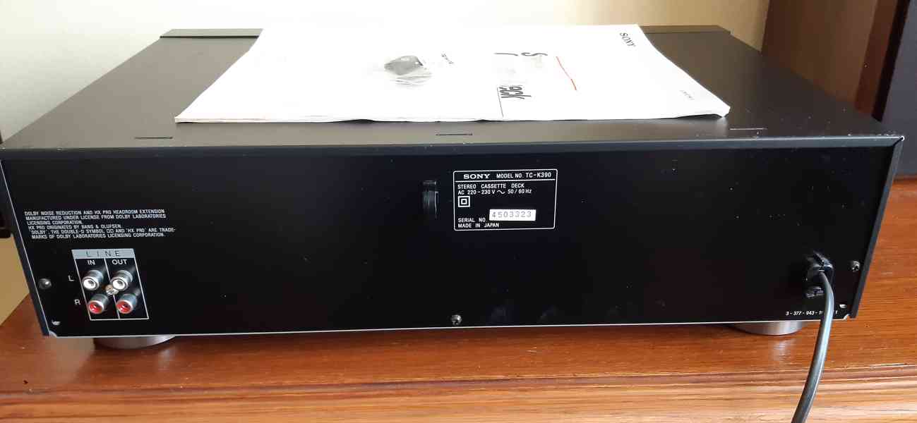 Sony TC K-390 - foto 7