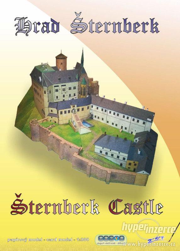 Papírový model hradu Šternberk - foto 1
