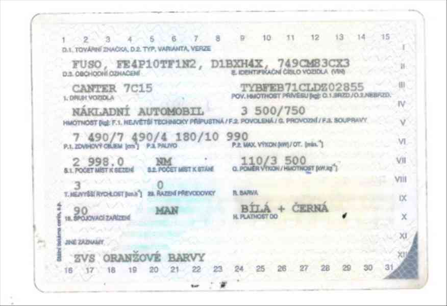 Ostatní Nákladní automobil FUSO CANTER - foto 4