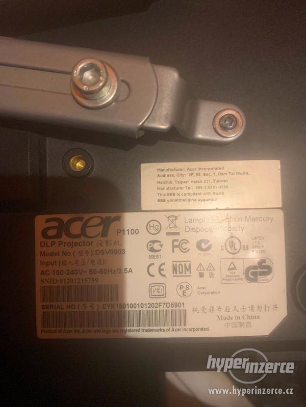 P1100 acer , Nobo platno, stropni drzak - foto 1