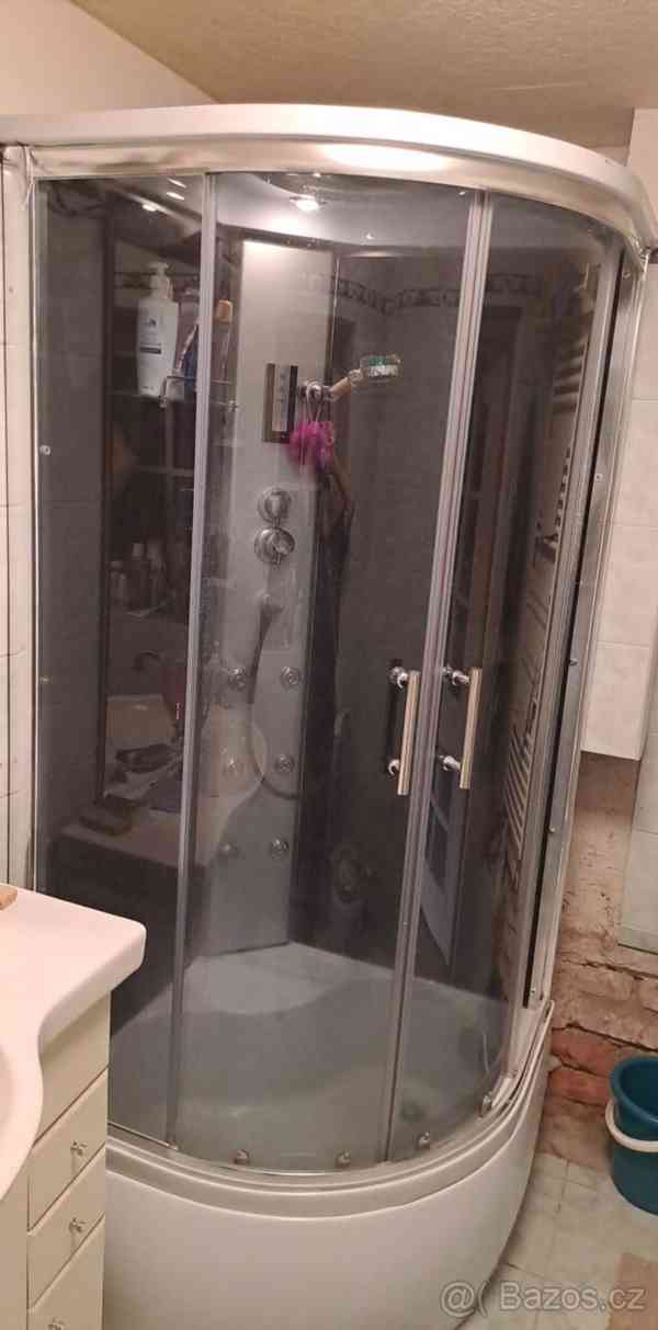 Sprchový box s hydromasáží 90/90/210 cm ruční a hlavová sprc - foto 2