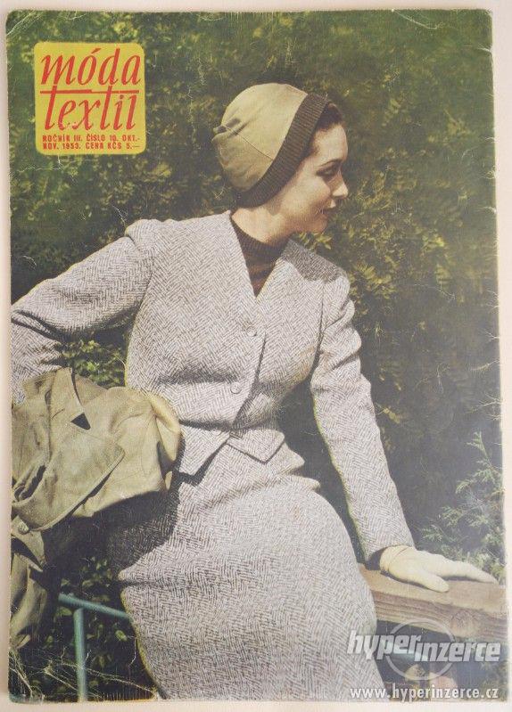 Slovenský časopis Móda textil č. 10 z r. 1953 - foto 7