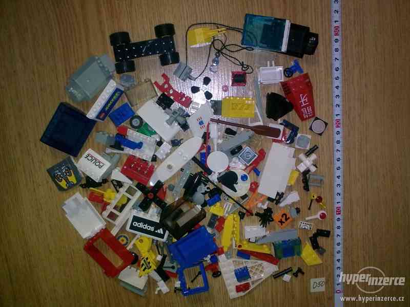 Lego mix různé dílky - foto 1