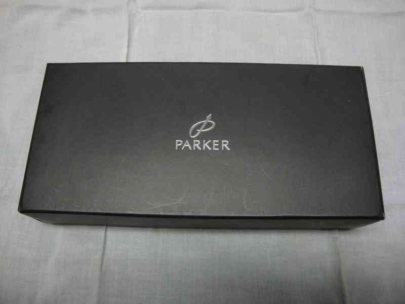 Luxusní bombičkové pero Parker kompletní balení + náplně - foto 3