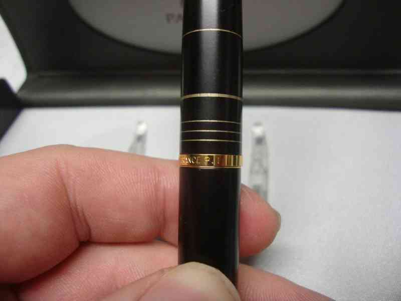 Luxusní bombičkové pero Parker kompletní balení + náplně - foto 12