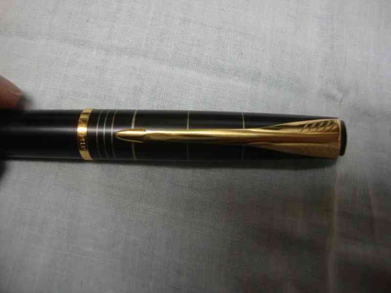 Luxusní bombičkové pero Parker kompletní balení + náplně - foto 10