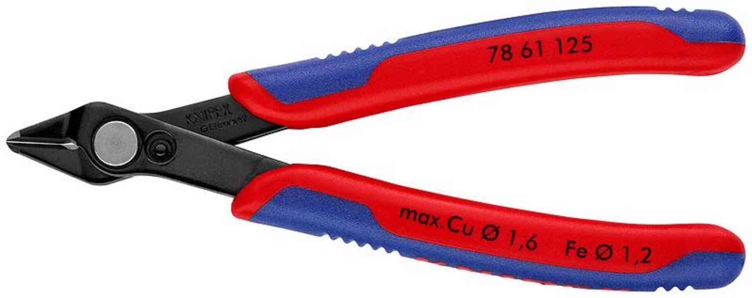 Kleště KNIPEX  boč. štipky 125mm - foto 1