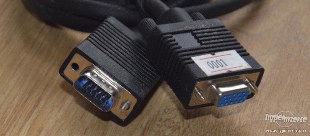Prodlužovací kabel na monitor 1,5m D-SUB VGA - foto 1