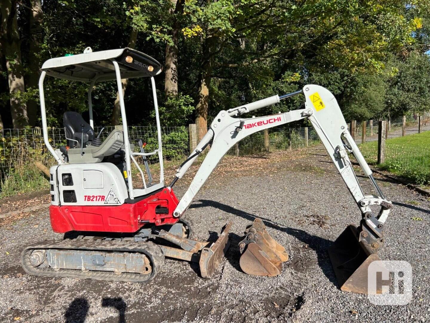  Minibagr Takeuchi TBI722 - plně funkční - foto 1