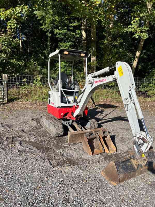  Minibagr Takeuchi TBI722 - plně funkční - foto 2