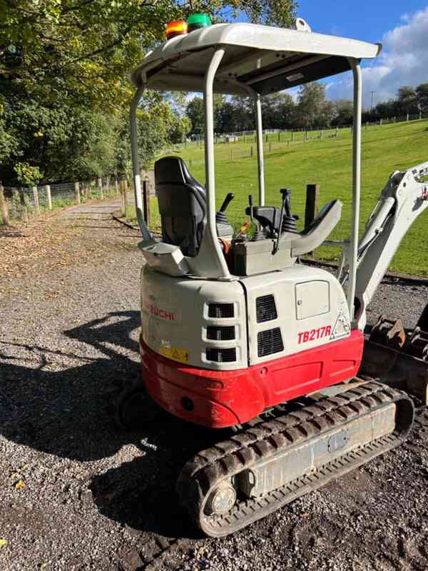  Minibagr Takeuchi TBI722 - plně funkční - foto 5