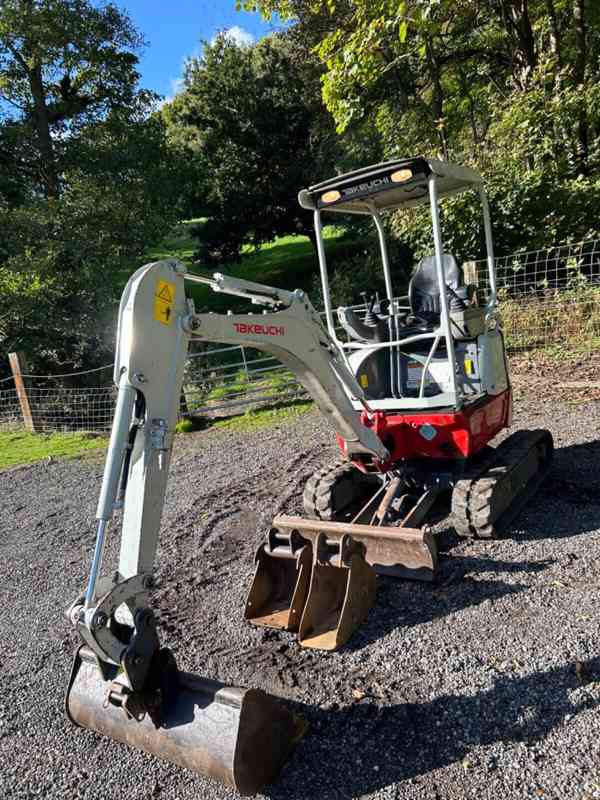  Minibagr Takeuchi TBI722 - plně funkční - foto 3