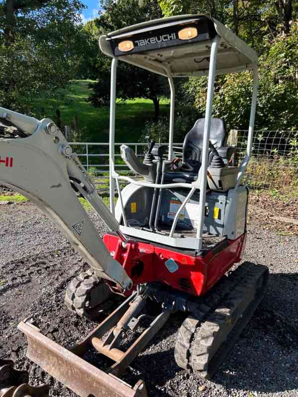  Minibagr Takeuchi TBI722 - plně funkční - foto 4