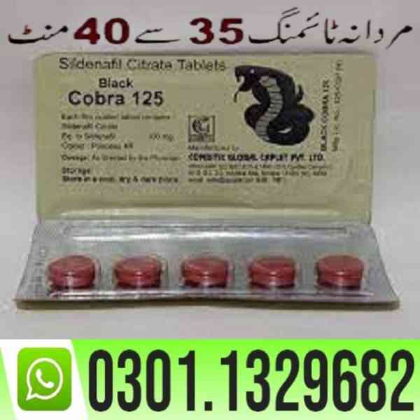 Black Cobra 125mg Tablets In Pakistan {0301=1329682} 100% Or - foto 1
