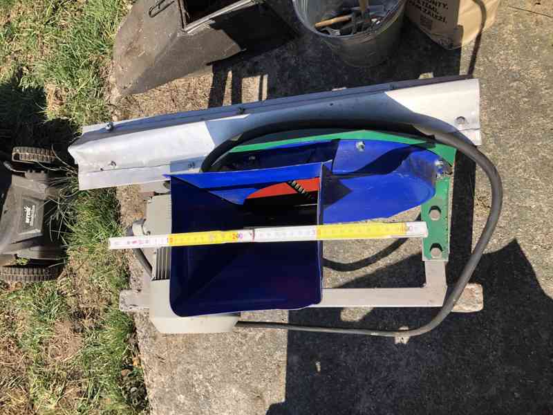 výkonná elektrická drtička na ovoce NOVÁ - motor Siemens - foto 5