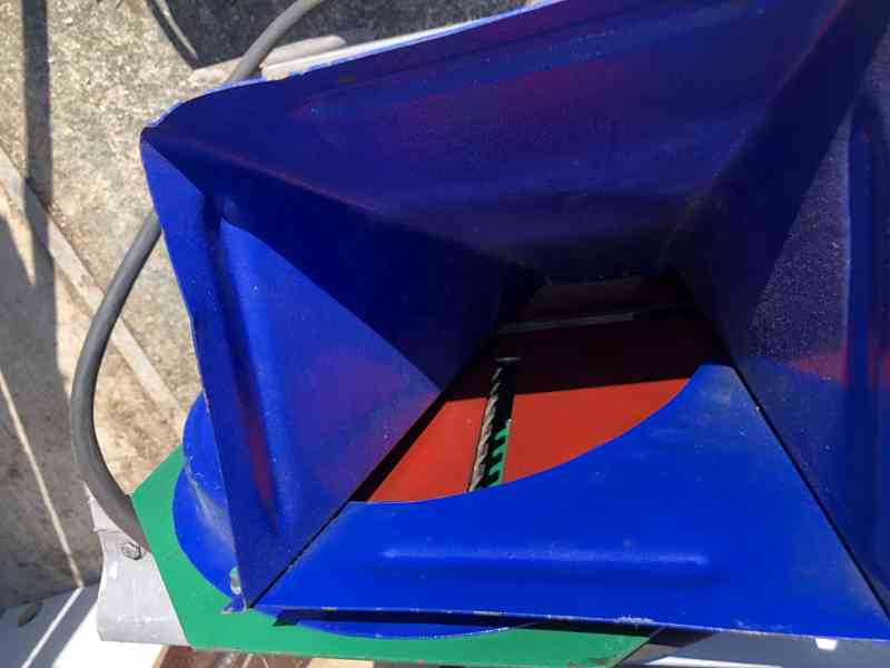 výkonná elektrická drtička na ovoce NOVÁ - motor Siemens - foto 4
