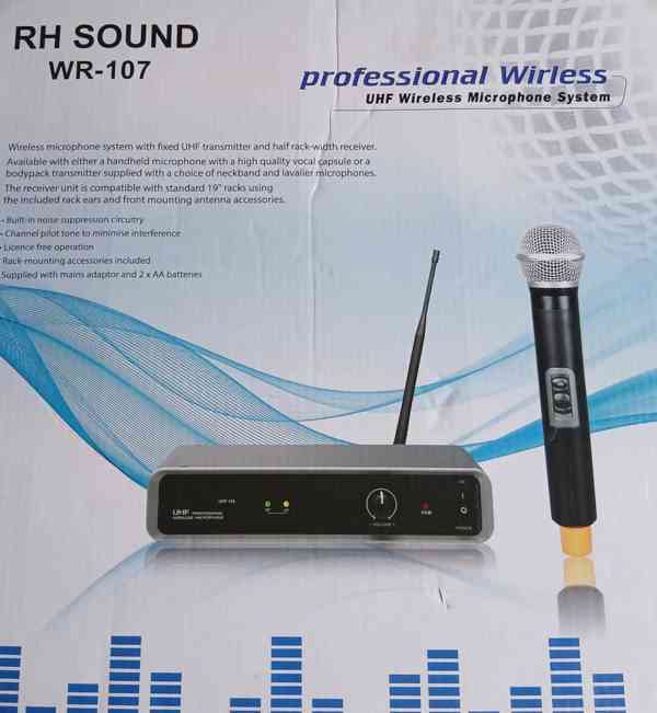 Bezdrátový mikrofon RH Sound WR 107 - foto 2